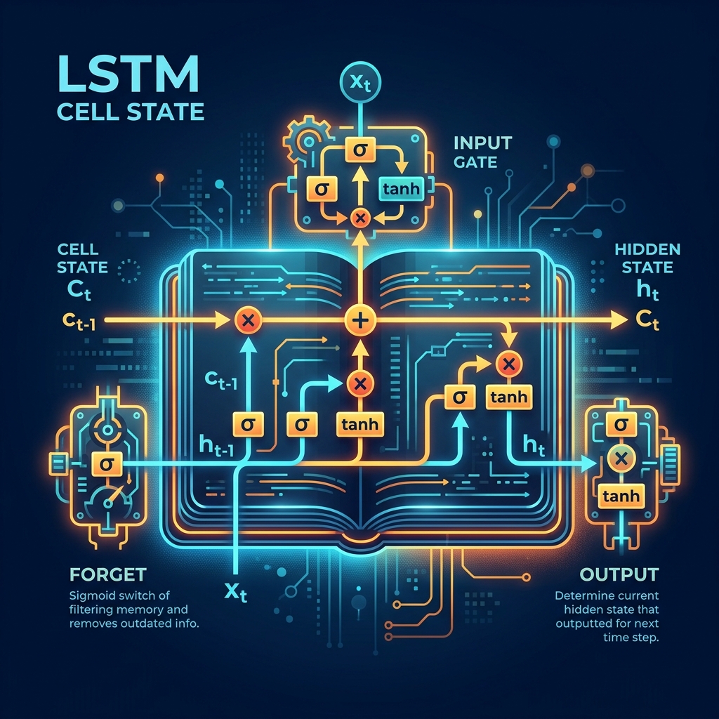 LSTM Notebook Gates