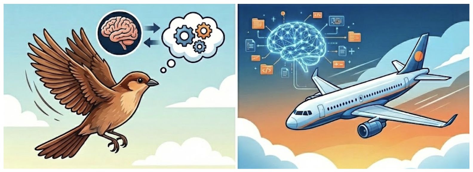 Airplane flying in sky