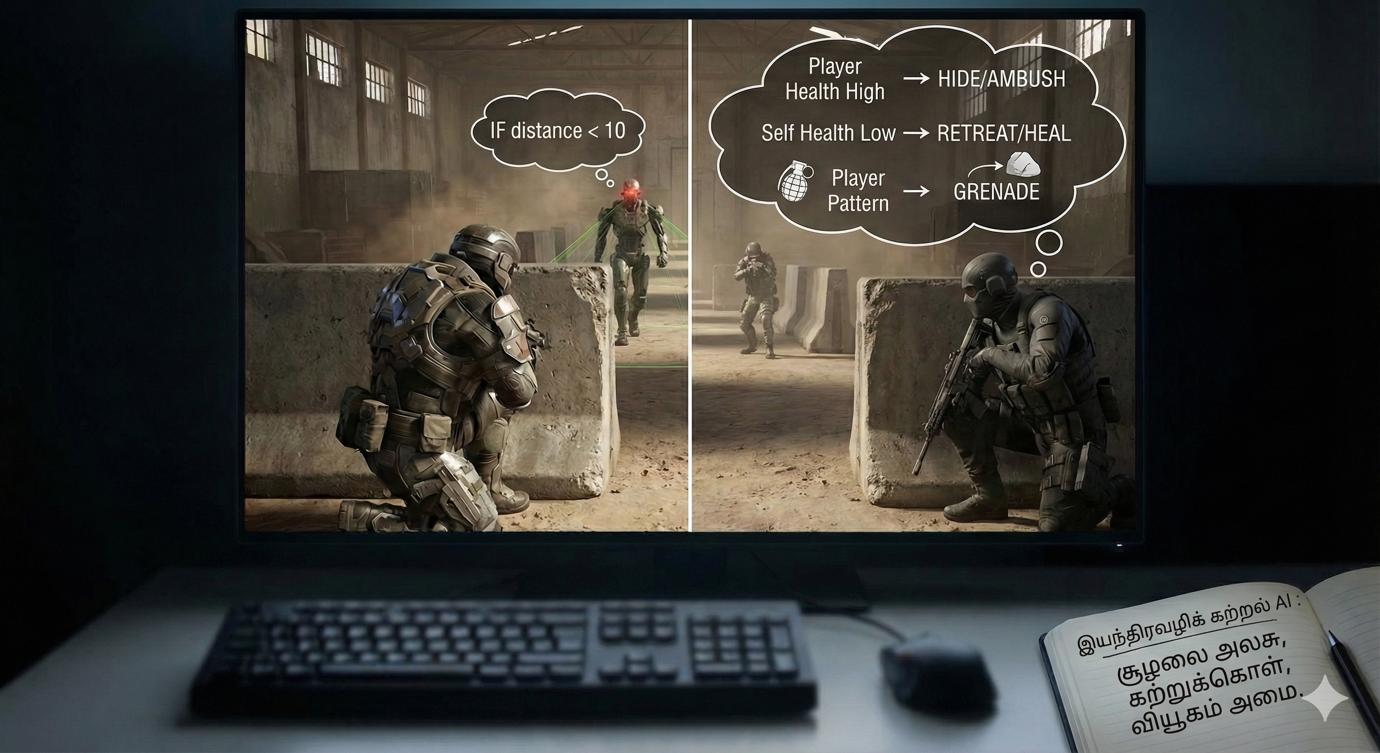 Modern stealth action game strategy